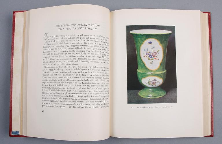 BÖCKER, 5 st, konsthantverk, Sverige, England, Nederländerna, 1900-tal.
