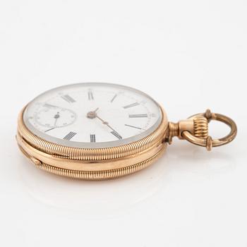 Fickur, 14K guld, 47 mm.