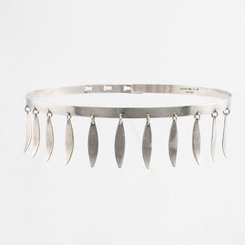 Atelier Borgila, silver necklace.
