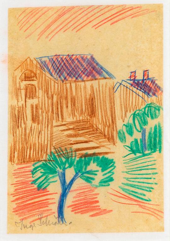 Inge Schiöler, Fasader.