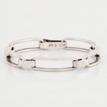 Anders Högberg, silver bracelet, Göteborg, 1967.