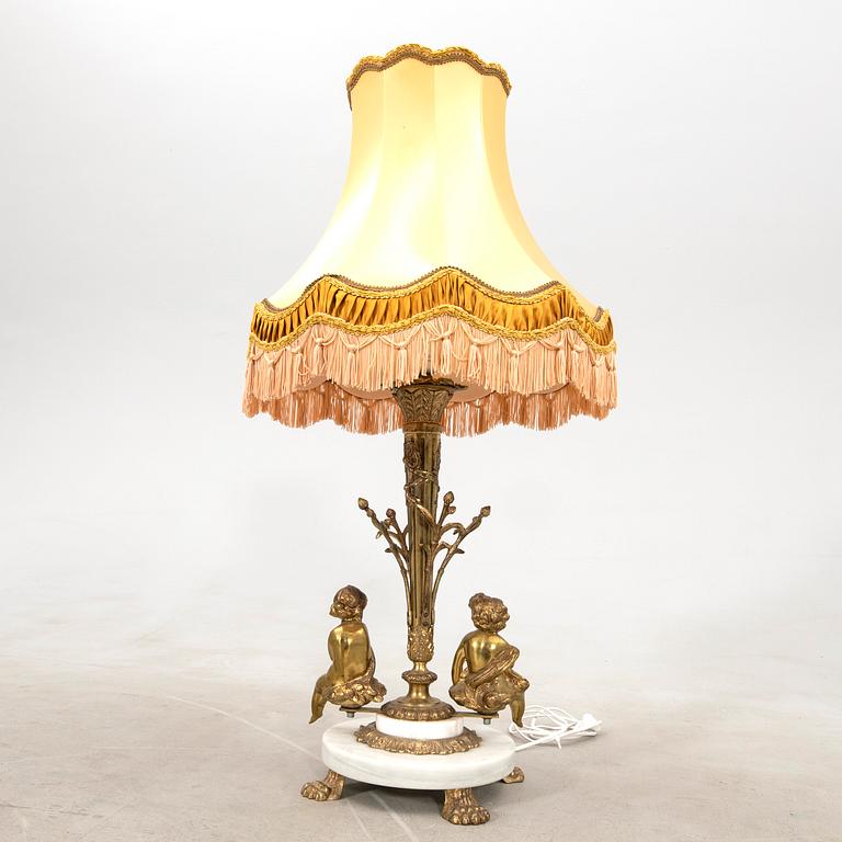 Table lamp Louis XVI style, second half of the 20th century.
