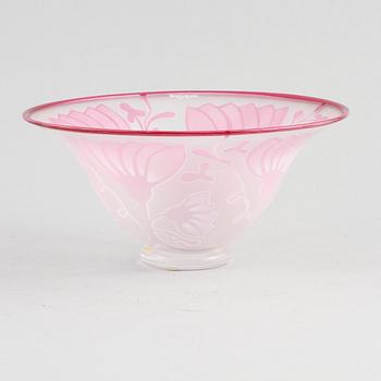 SKÅL, glas, Bertil Vallien, Kosta Boda.