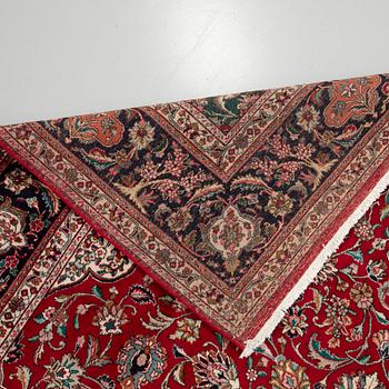 Matta, Täbriz, figural, ca 400 x 300 cm.