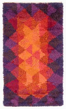 A knotted pile, 1960's/70's, ca. 211 x 120 cm.