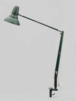 BORDSLAMPA, metall, Asea, 1940/50-tal.