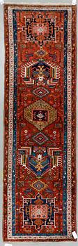 GALLERIMATTA, Karadje, nordpersien, semiantik, ca 315 x 95 cm.