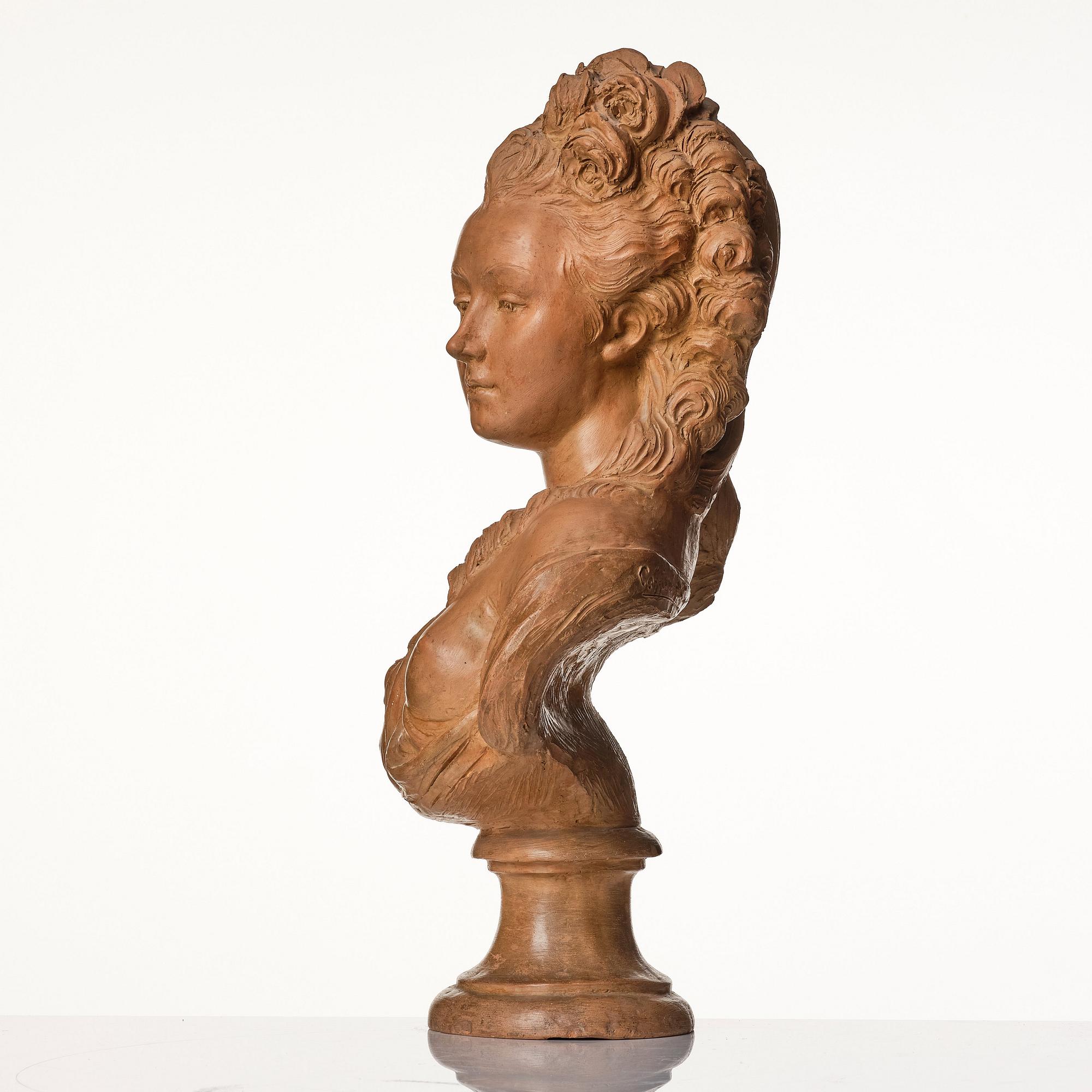 Jean-Jacques Caffieri After, Bust depicting Madame du Barry.