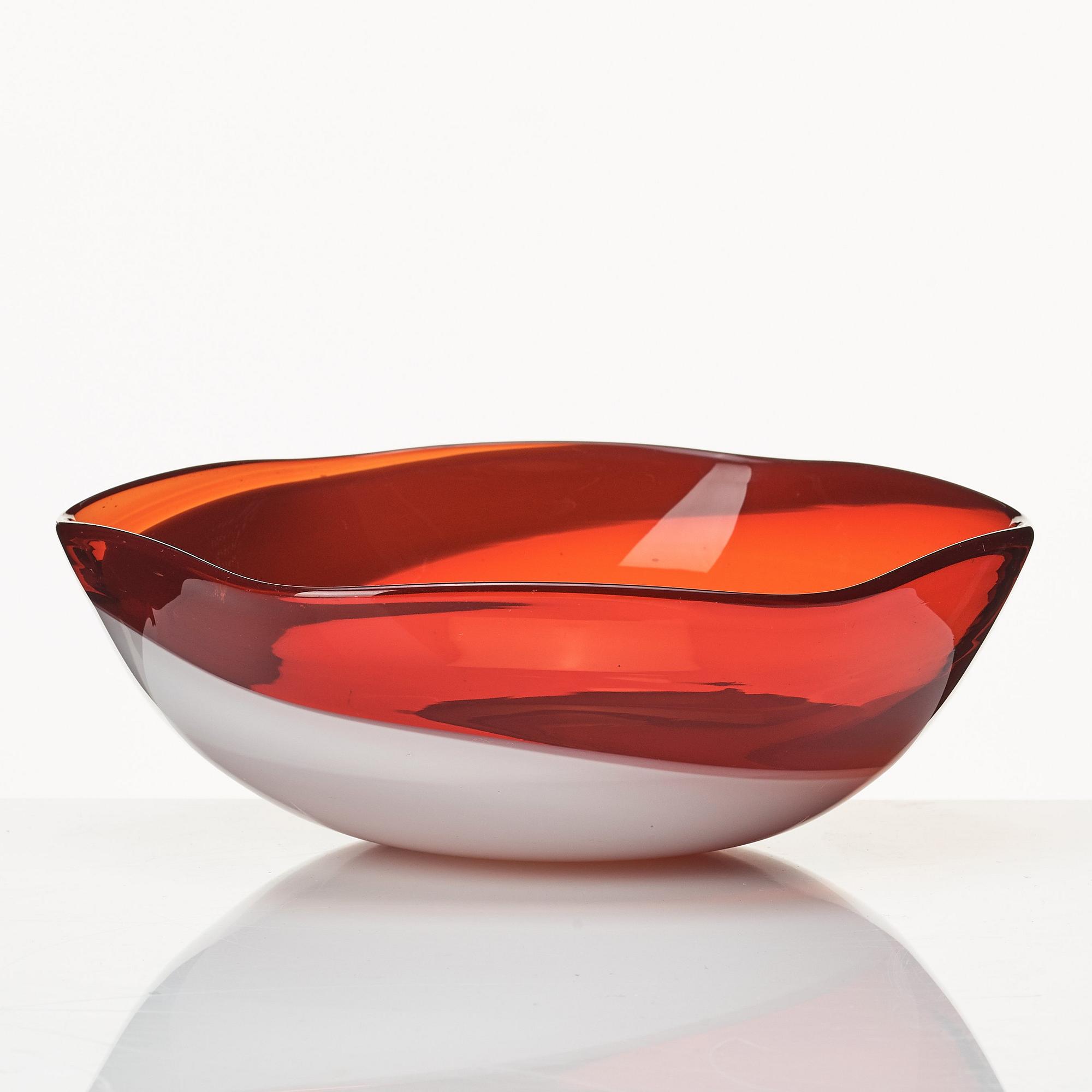 Venini, skål, Italien, 1950-60-tal.