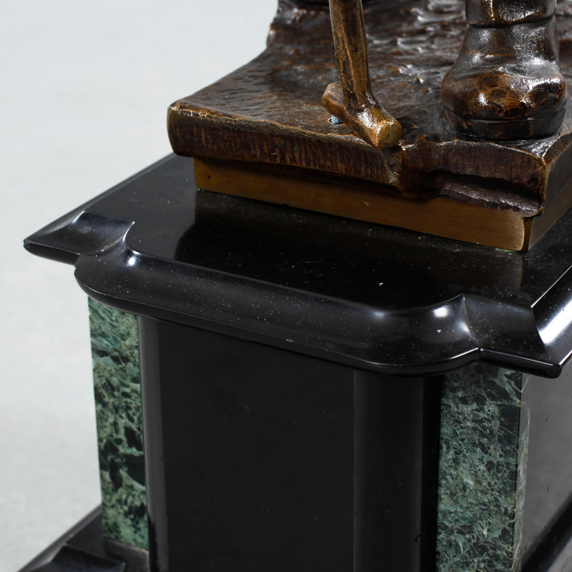 A bronze sculpture signed by Füllborn, second half of the 20th century.