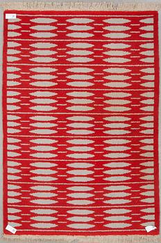 MATTA, flossa, dubbelsidig, 1900-talets mitt/andra hälft. Ca 227 x 154 cm.