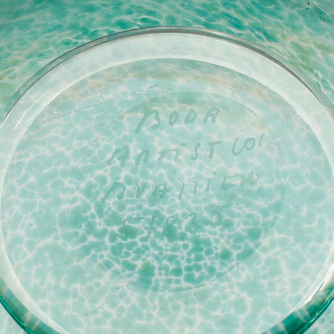 SKÅL SAMT VAS, glas, Bertil Vallien, Kosta, 1900-talets slut.