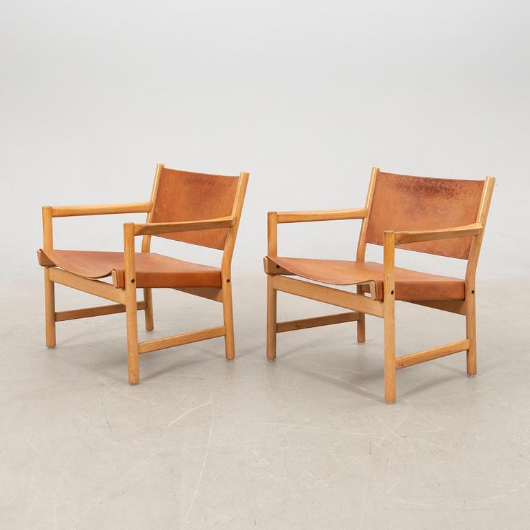 Alf Svensson, armchairs 1 pair Bjästa 1960s/70s.