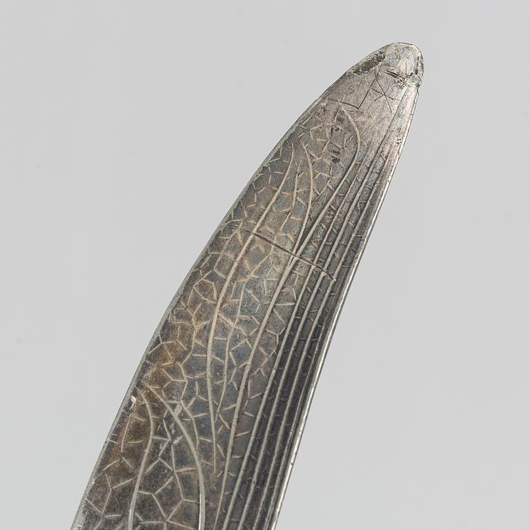 A pair of Art Nouveau fairy letter openers, early 20th Century.