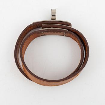 Hermès, a 'Double tour' bracelet, size S.