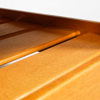A sofa table, from the series "Kontrapunkt", designed by Yngve Ekström for Swedese Möbler AB 1968.