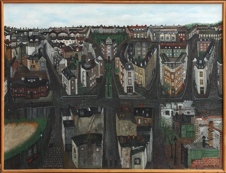 ARVID WIDERBERG, olja på duk, sign o dat -62.