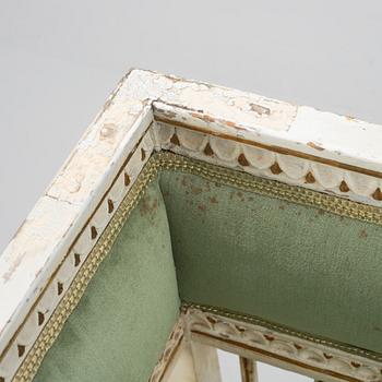 A late Gustavian sofa, early 19th Century.