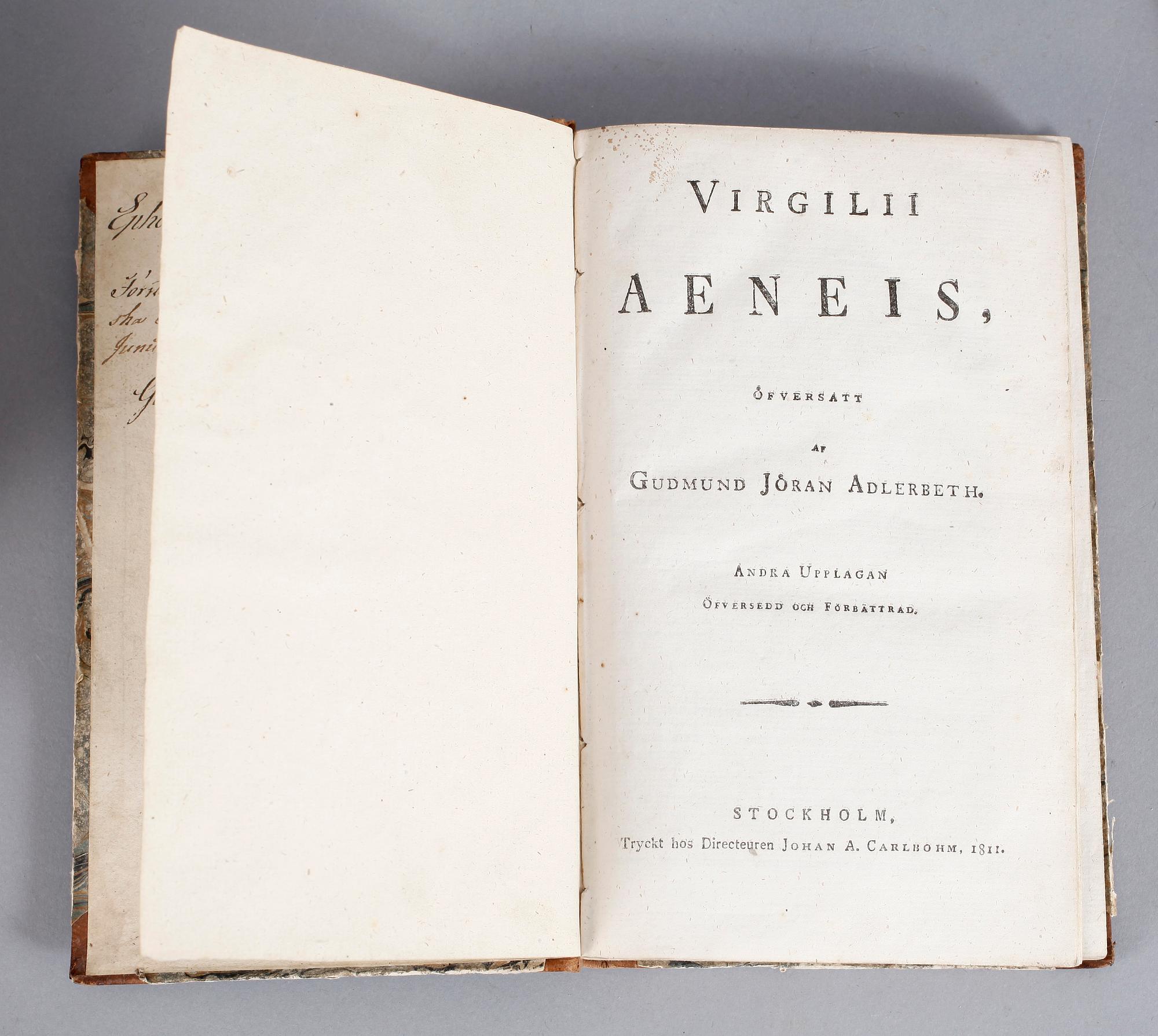 PARTI BÖCKER, 6 st, bl.a "Memorabilium", Johannis Schefferi, 1672.