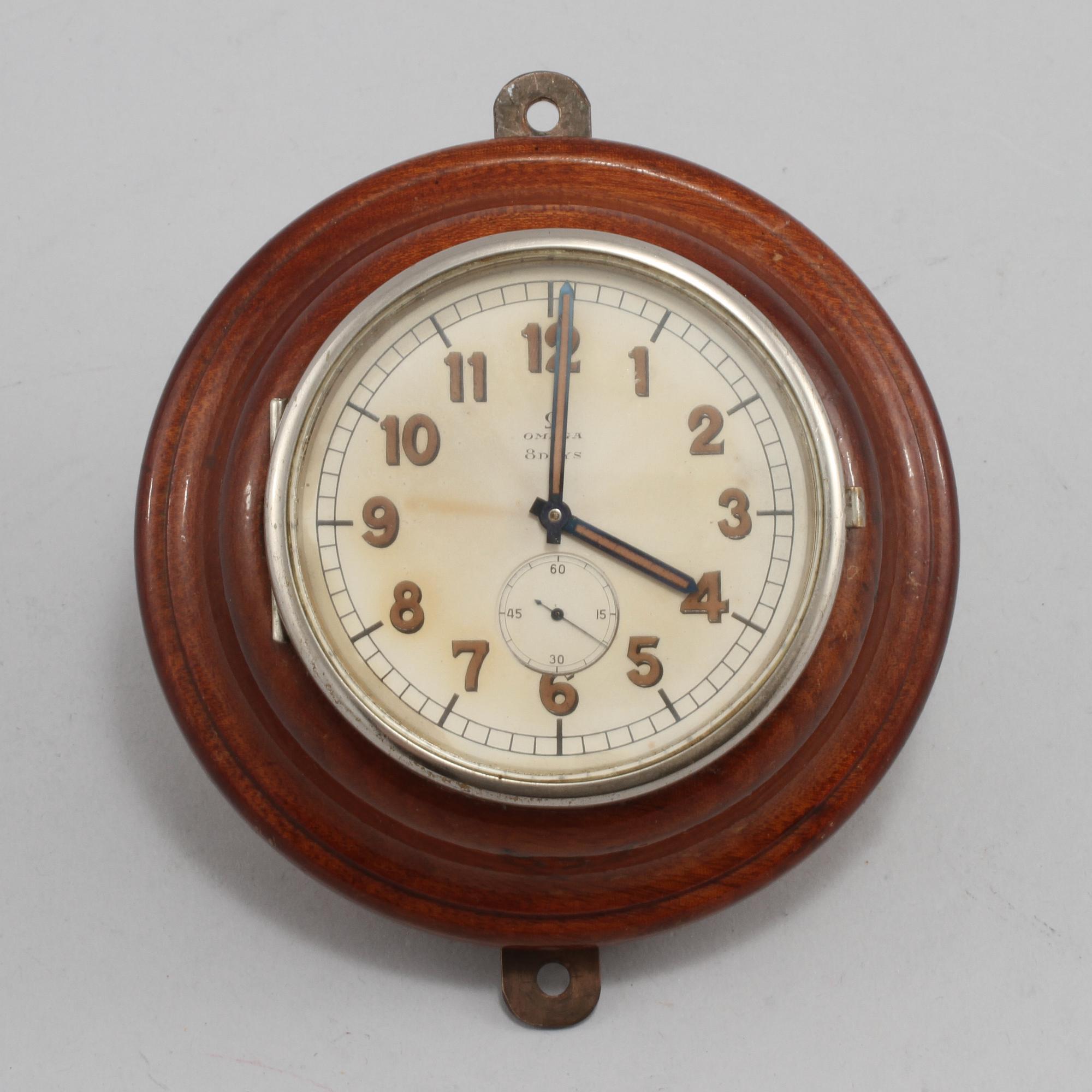 SKEPPSKLOCKA, Omega, omkring 1900-talets mitt.
