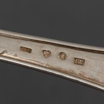 A Swedish early 20th century 18 piece table-cutlery, mark of GAB, Stockholm 1907-1909.