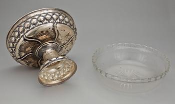 SKÅL, silver. K Anderson, Stockholm 1909. Vikt ca 941g.