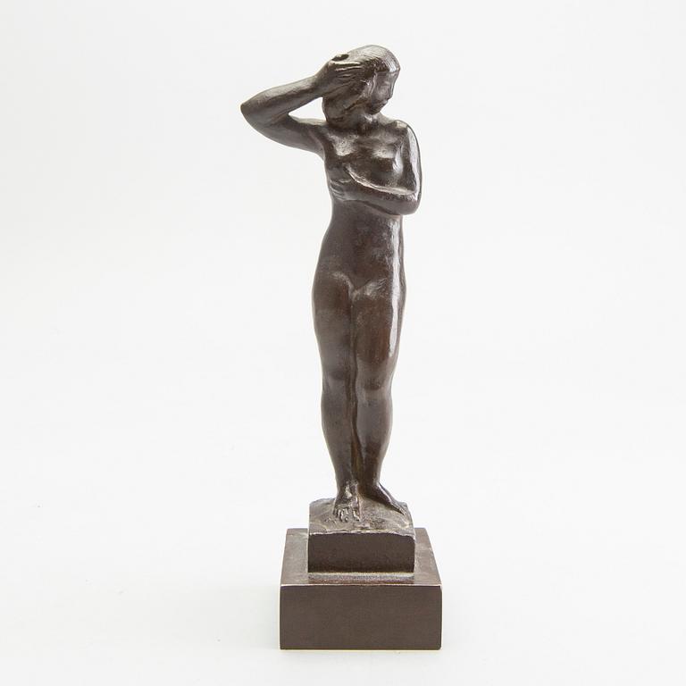 Anders Olson, a signed and dated bronze sculpture.