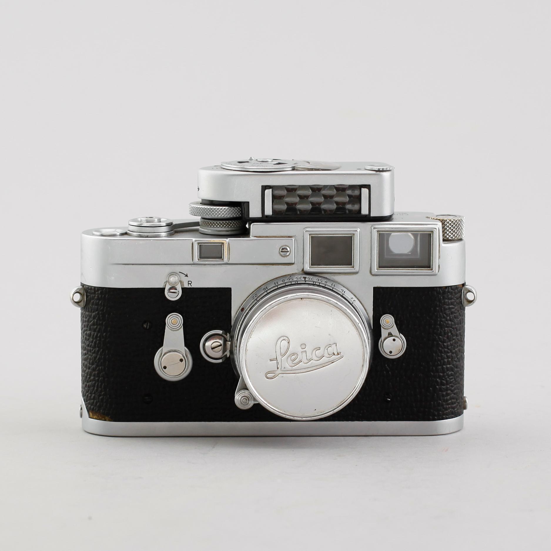 KAMERA, Leica M3 med Leica -Meter, nr. 984878, Wetzlar, Tyskland, 1959.