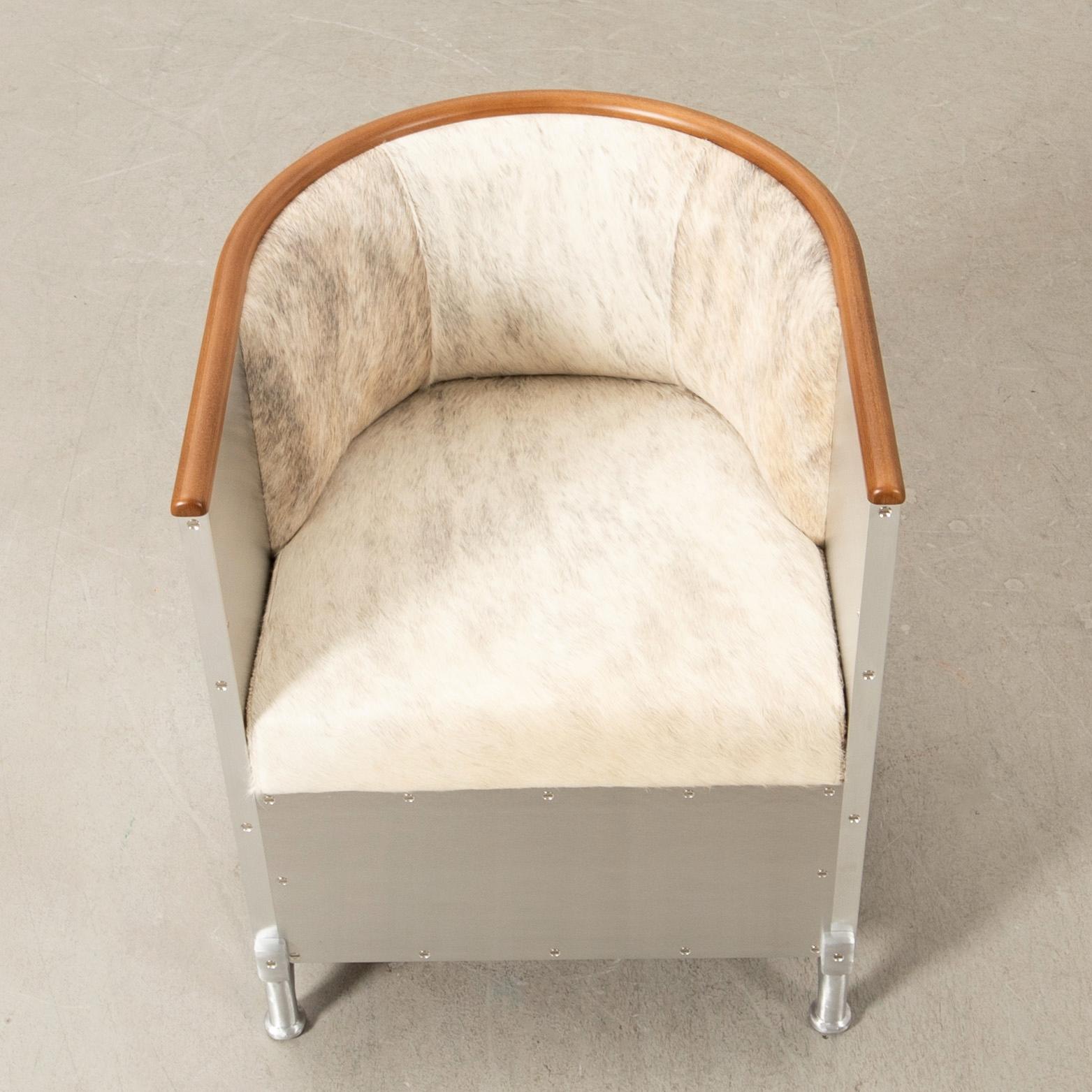 Mats Theselius, armchair "Aluminium Chair", Källemo.