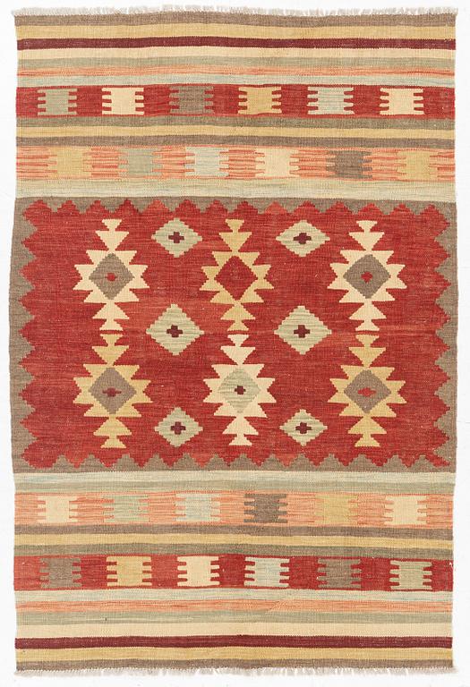 Rug, Kilim, approx. 185 x 120 cm.