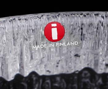 SKÅLAR, 4 st, OCH VAS, glas, Ittala, 1900-talets andra hälft.