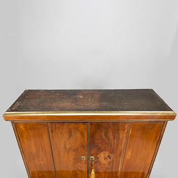 Skåp sengustavianskt, 1800-talets början och slut.