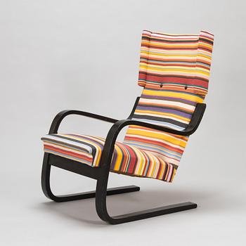 Alvar Aalto, a mid-20th century 36/401 armchair for O.Y. Huonekalu- ja Rakennustyötehdas A.B. Finland.