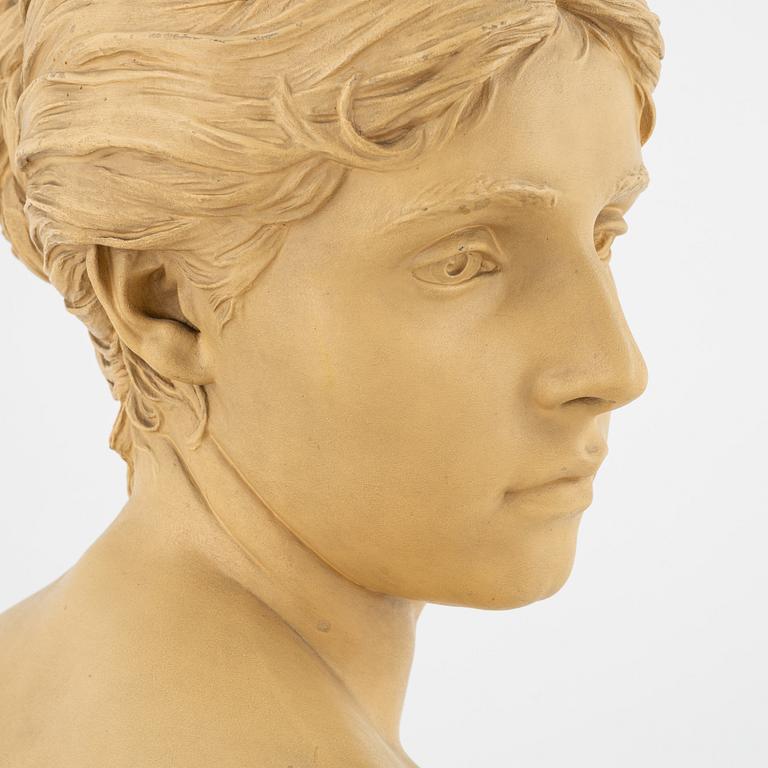 C. Schlüter, efter. Skulptur, terrakotta, Jörgensen, Danmark.