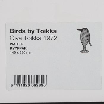 Oiva Toikka, glasfågel, signed Oiva Toikka Iittala.