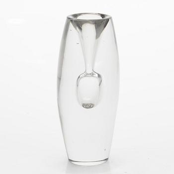 Tapio Wirkkala,  glasskulptur, "Tokio", signerad Tapio Wirkkala Iittala 55.