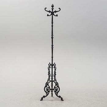 a 20th century iron coat hanger.