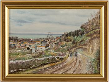 Bo von Zweigbergk, oil on canvas, signed and dated -28.
