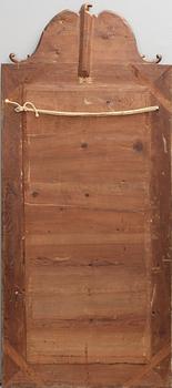 SPEGEL, nyrokoko, etikettmärkt E Ohlin, Wadstena, 1800-talets andra hälft.