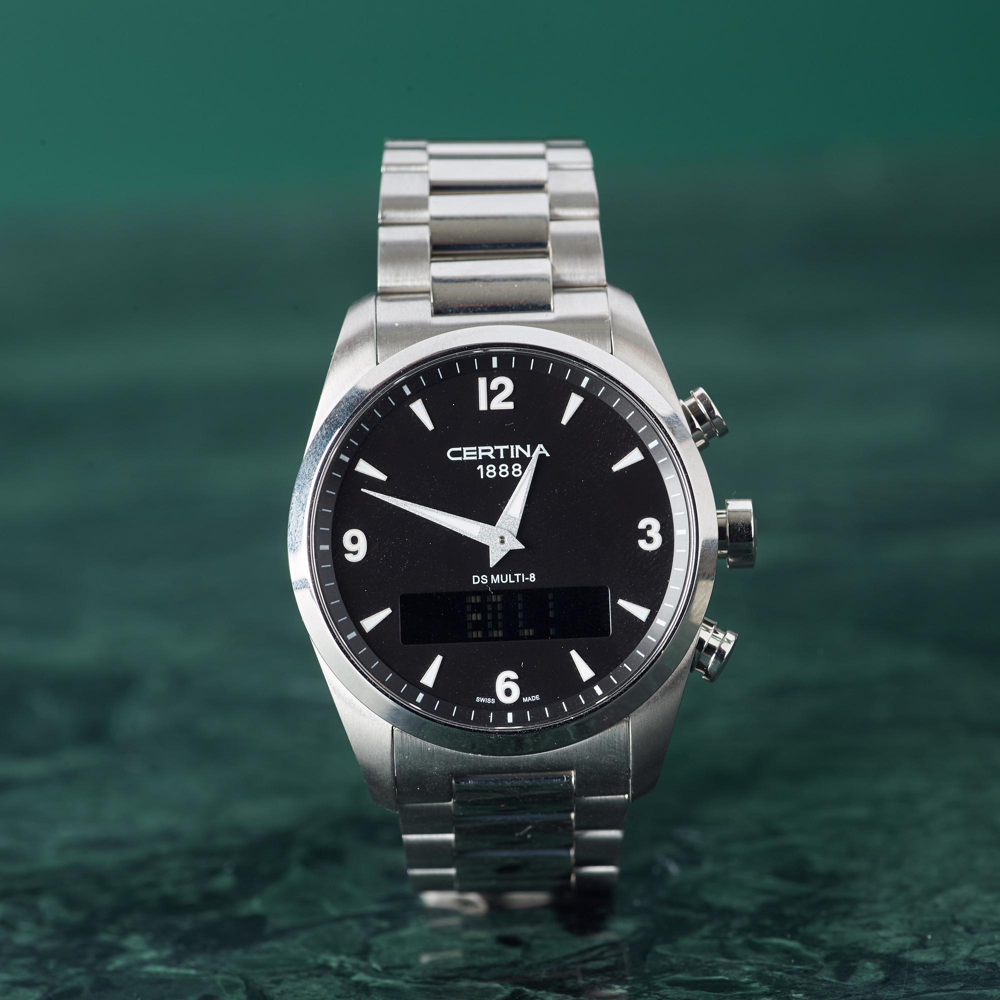 CERTINA DS Multi 8 wristwatch 42 mm Bukowskis