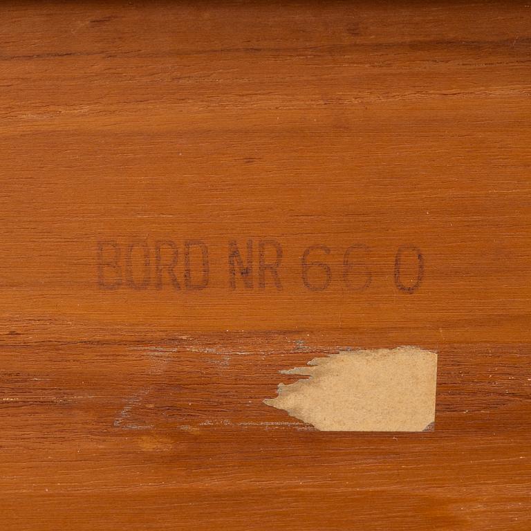 A coffee table, Birger Larssons factory, 1960s.