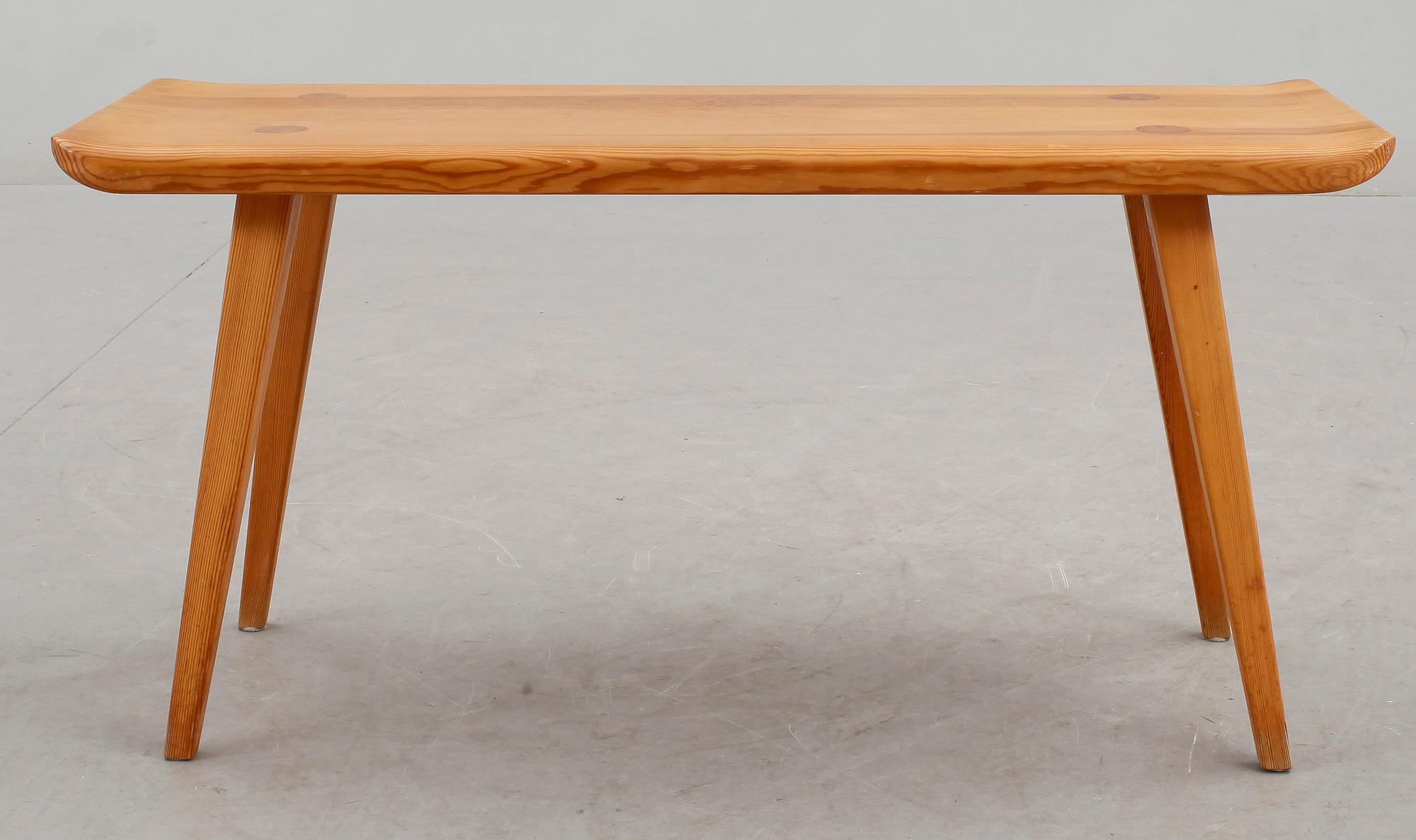 BÄNK, "Visingsö", Carl Malmsten, 1900-talets andra hälft.