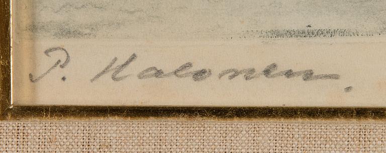 PEKKA HALONEN, etsning, signerad och daterad -09.