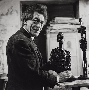 199. Gisèle Freund, "Giacometti", 1964.