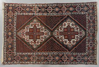 MATTA, old/semiantik, troligen Afshar, ca 161 x 109 cm.