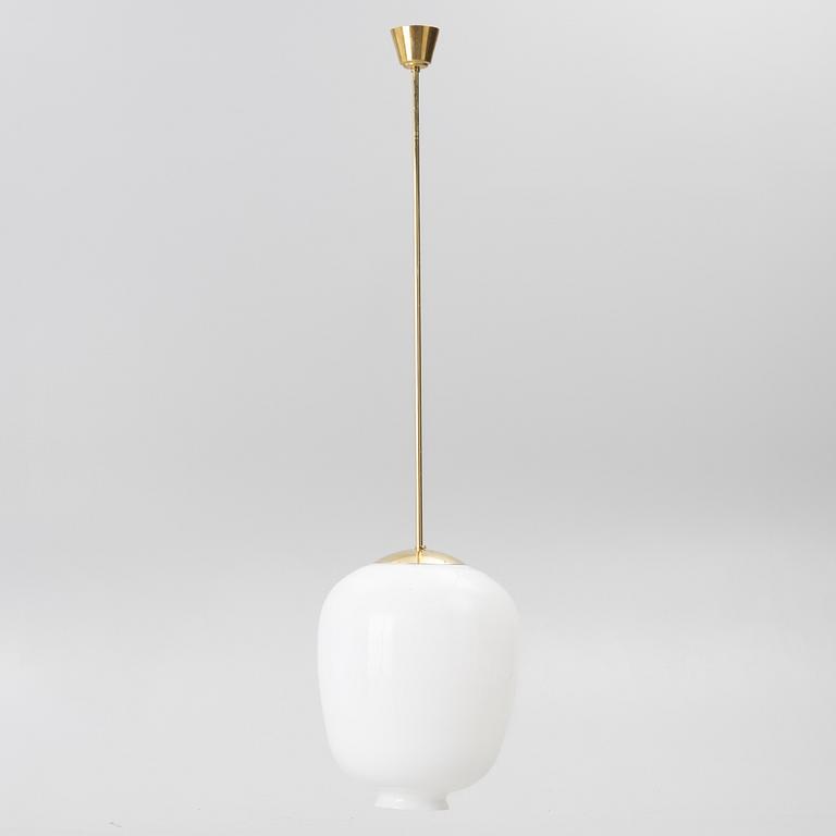 Harald Notini, a ceiling lamp model 11473, Arvid Böhlmarks Lampfabrik, Stockholm, 1940s.