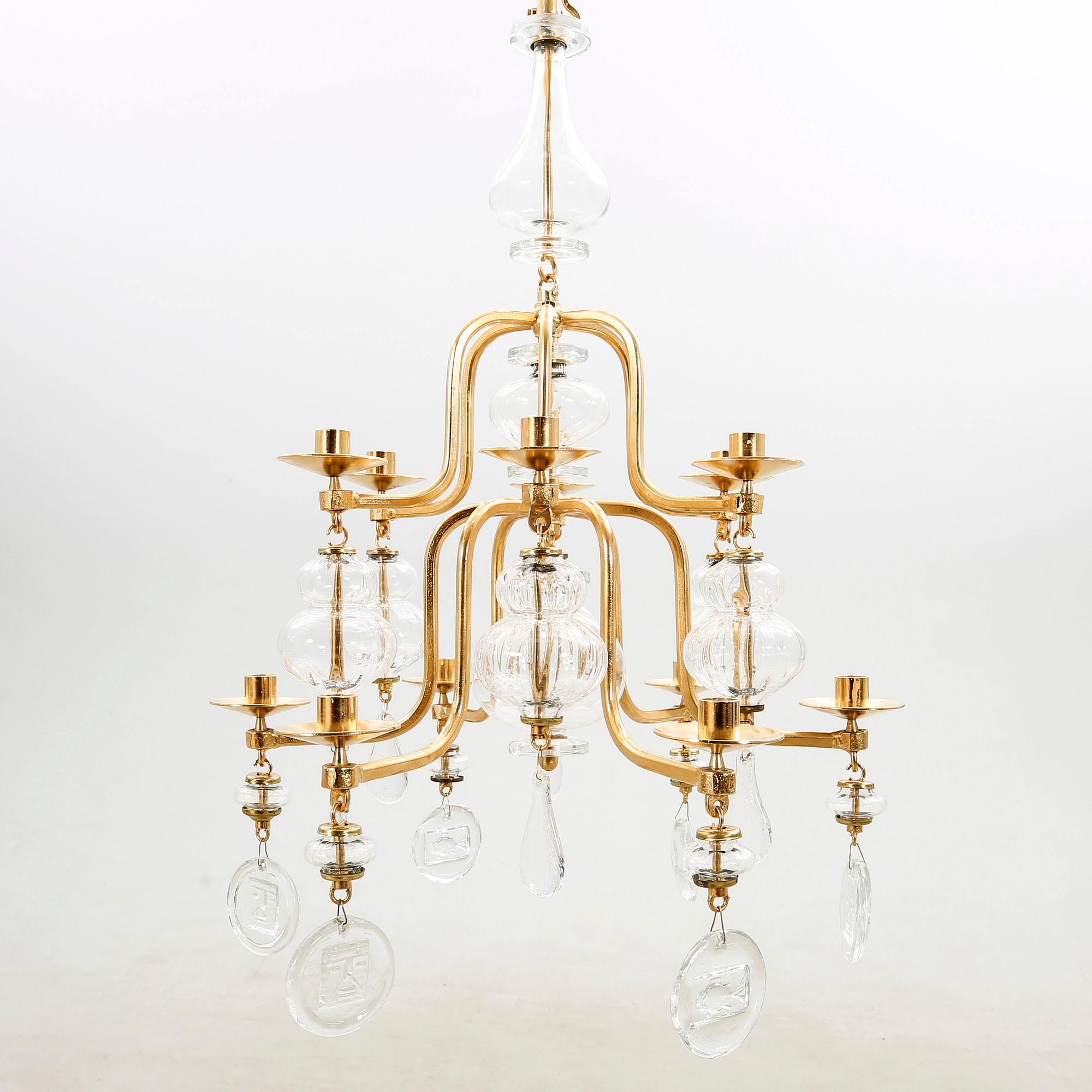 Erik Höglund, Chandelier, later part of the 20th century.