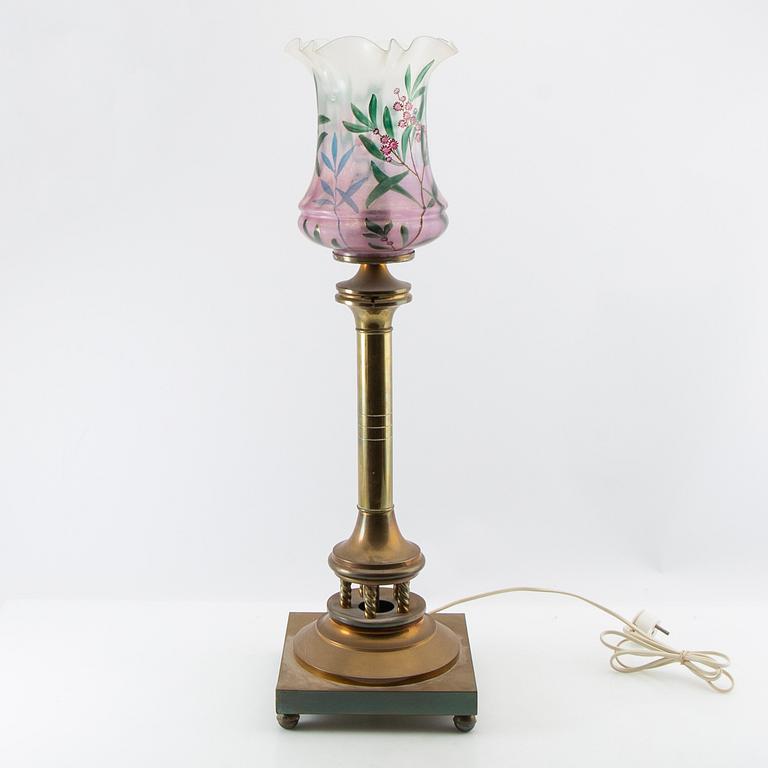 Bordslampa tidigt 1900-tal.