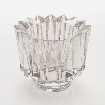 Aimo Okkolin, A 'Crown' crystal bowl signed Aimo Okkolin for Riihimäen Lasi Oy, Finland.