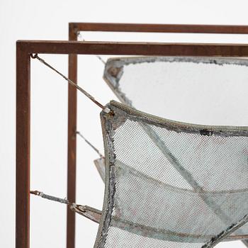 Sigurdur Gustafsson, a "Wind" easy chair/sculpture, ed. HC 4/5, Källemo, Värnamo, post 2003.